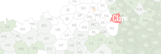 Clark County Map