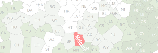 Metcalfe County Map